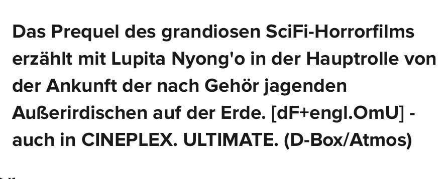 Kinobesuch in Deutschland
