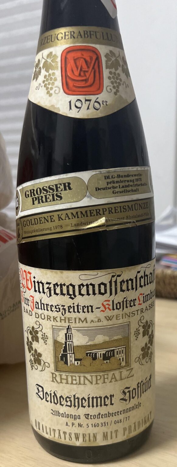 Weinflasche Übersetzung?