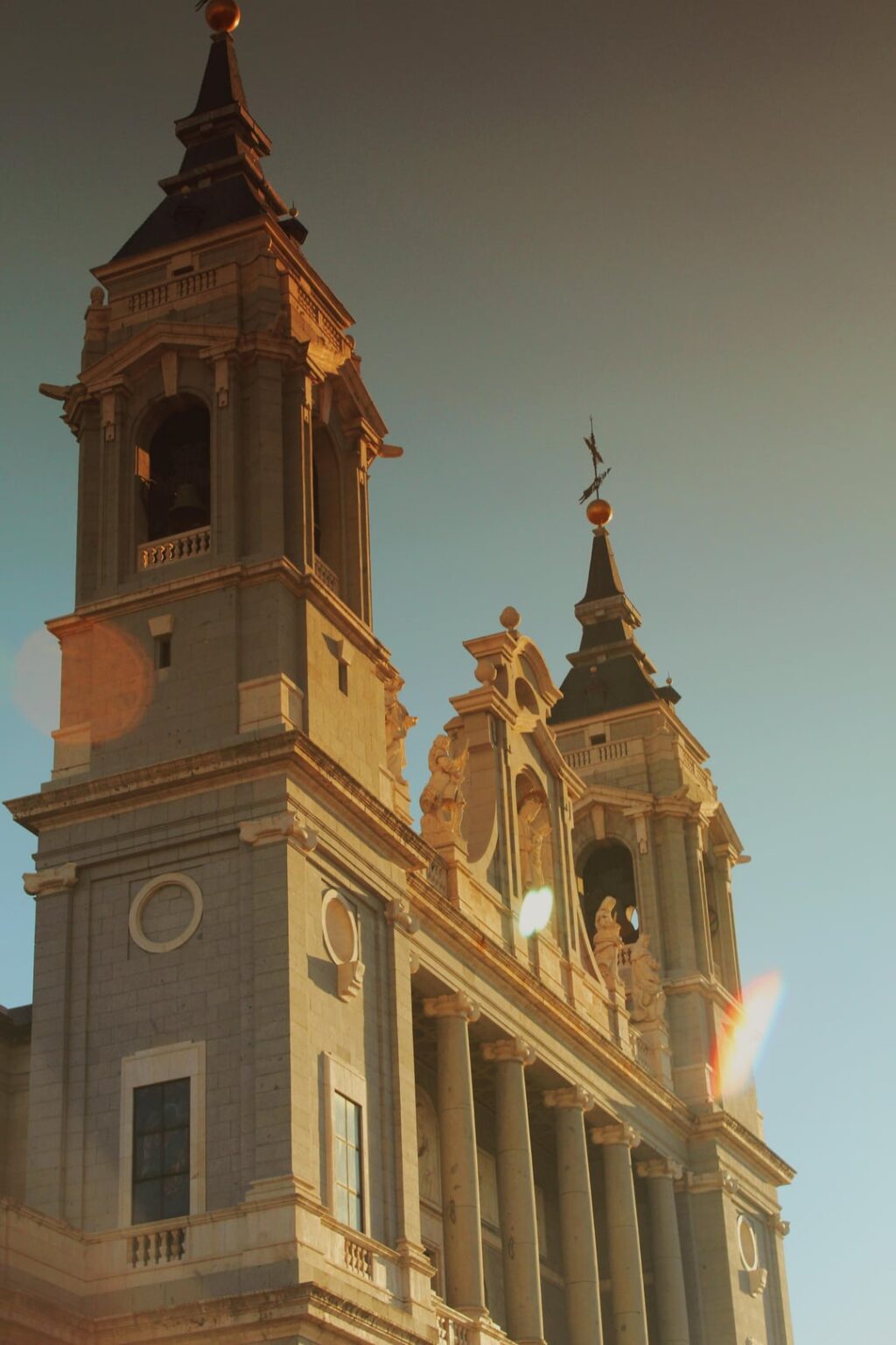 Der gestrige Sonnenuntergang in Madrid ☀️