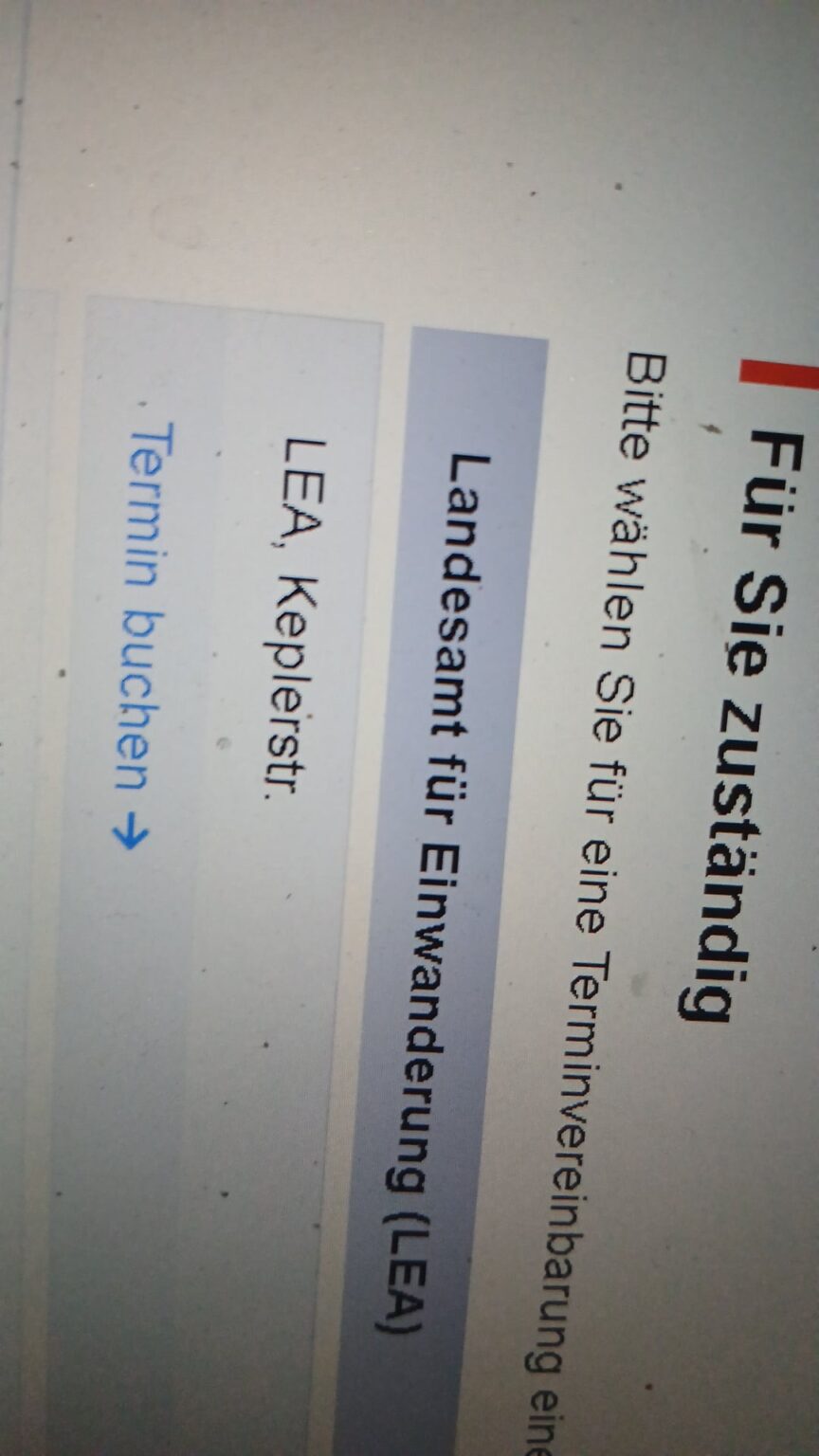 The Ausländerbehörde website is not working? The Ausländerbehörde website is not working?