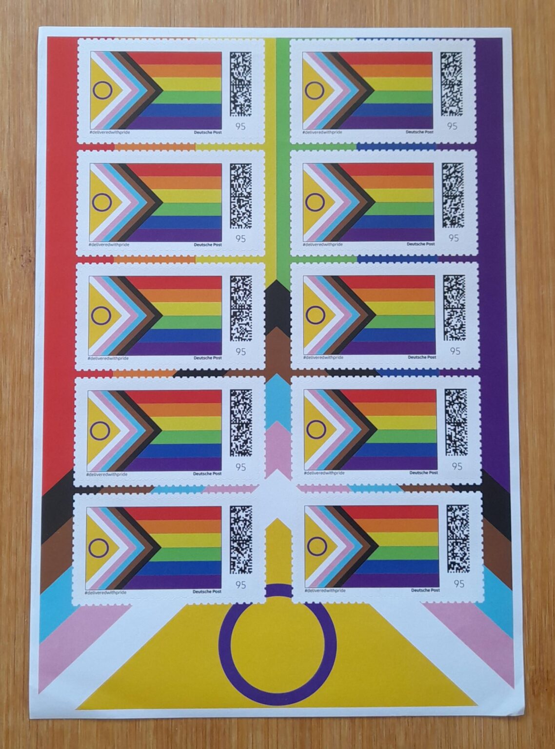 Die Deutsche Post bietet diese Briefmarken in ihrem Online-Shop an.