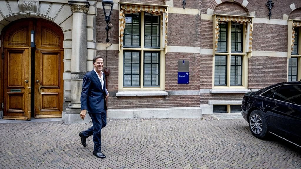 Der ehemalige Premierminister Rutte erhält vom König eine hohe Auszeichnung