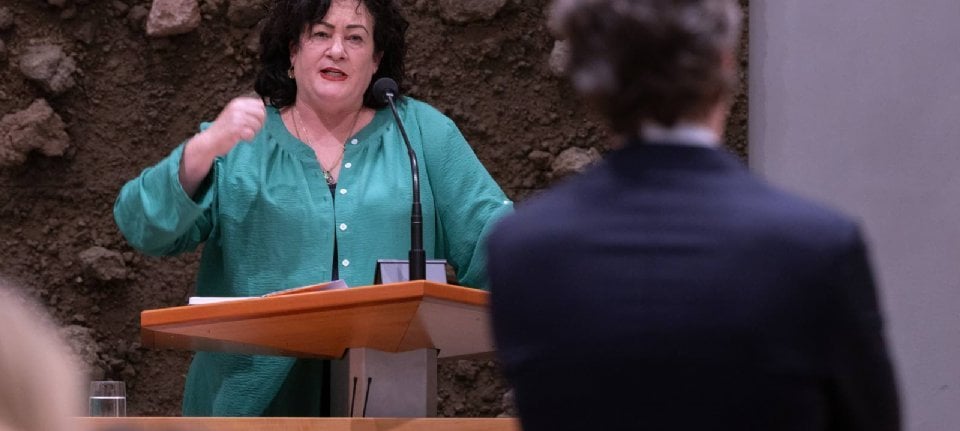 Van der Plas war entschieden dagegen, die Gülledebatte abzusagen