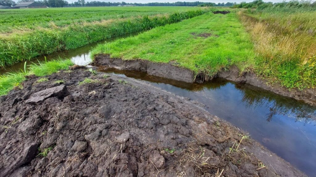 Landwirt, der einen illegalen Graben ausgehoben hat, muss Tausende von Euro zahlen.  Die Handelsorganisation ZLTO ist überrascht.