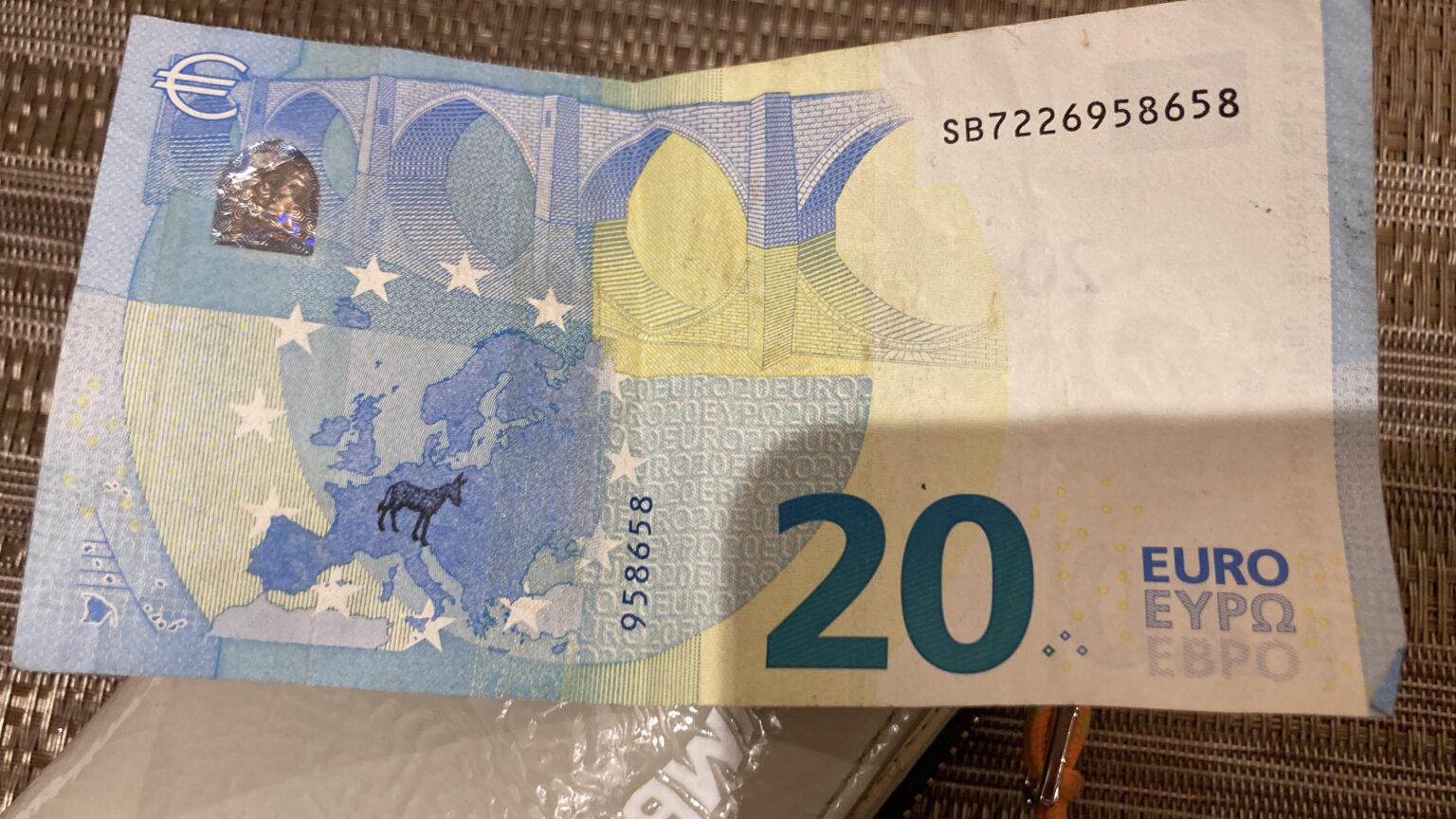 Auf meinem 20-Dollar-Schein ist ein Esel abgebildet