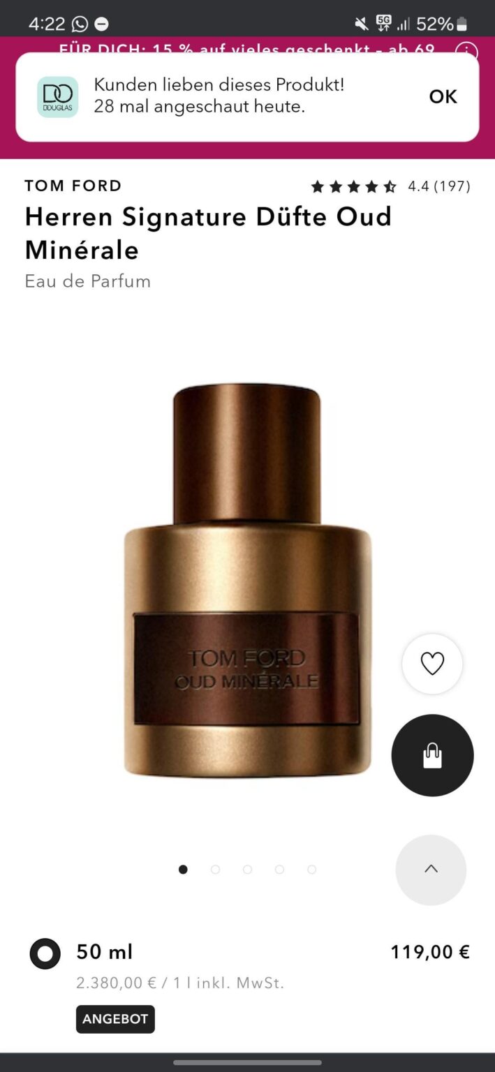 Wo könnte ich dieses Parfüm ausprobieren?