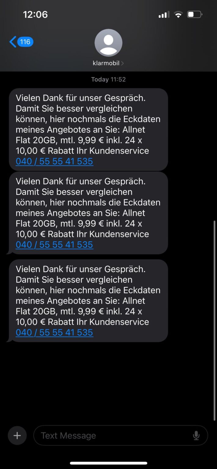 Klarmobil-Betrug? Klarmobil-Betrug?