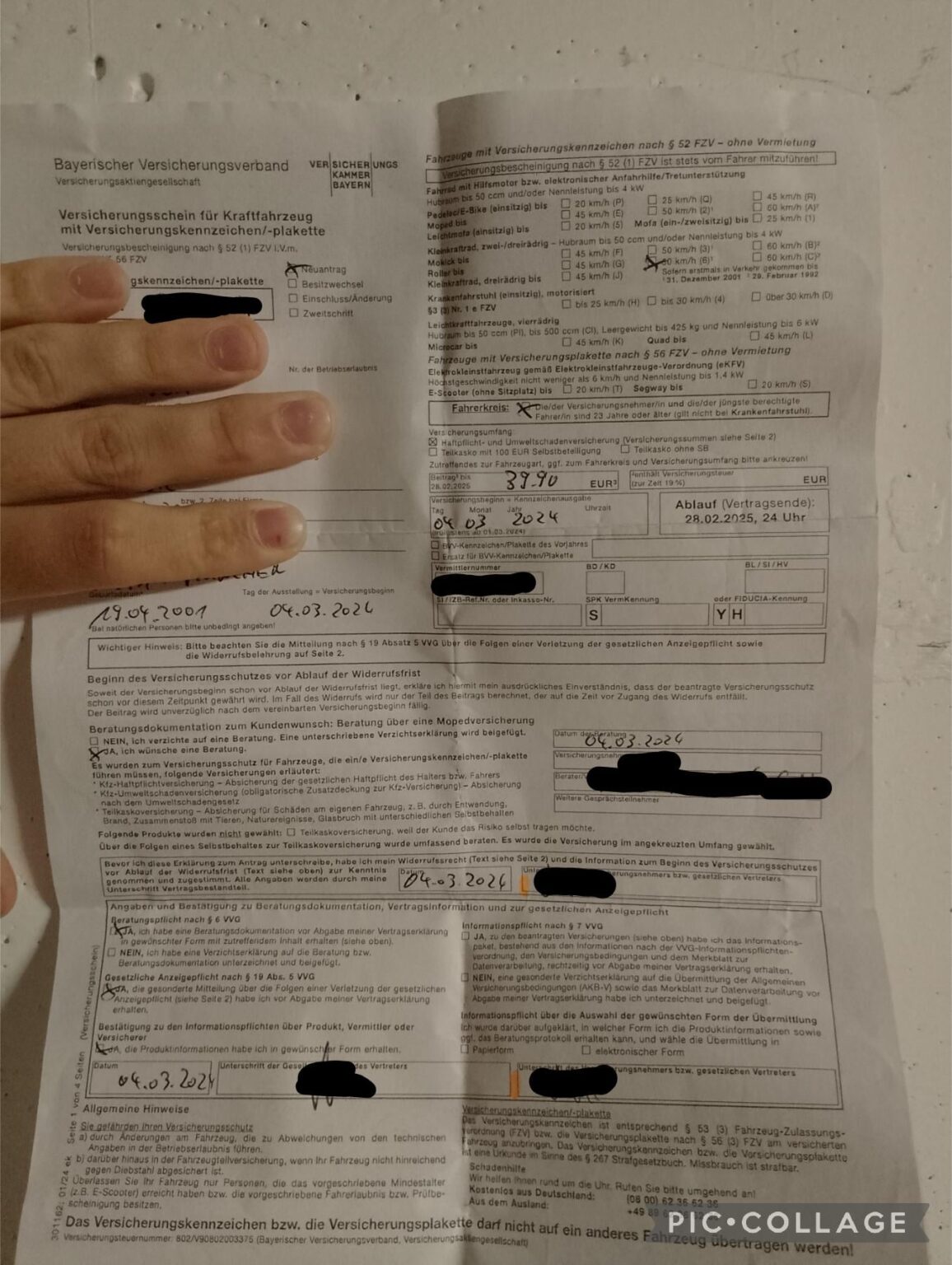 Reichen die Papiere wirklich aus, um einen Roller zu besitzen?