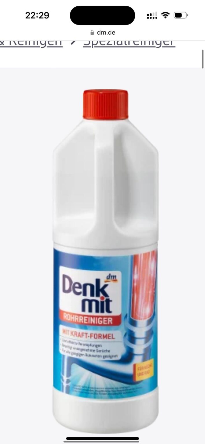 Küchenabflussreiniger