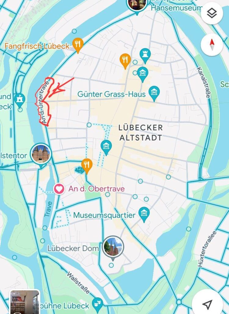 Suche nach einem Mann, den ich in Lübeck kennengelernt habe
