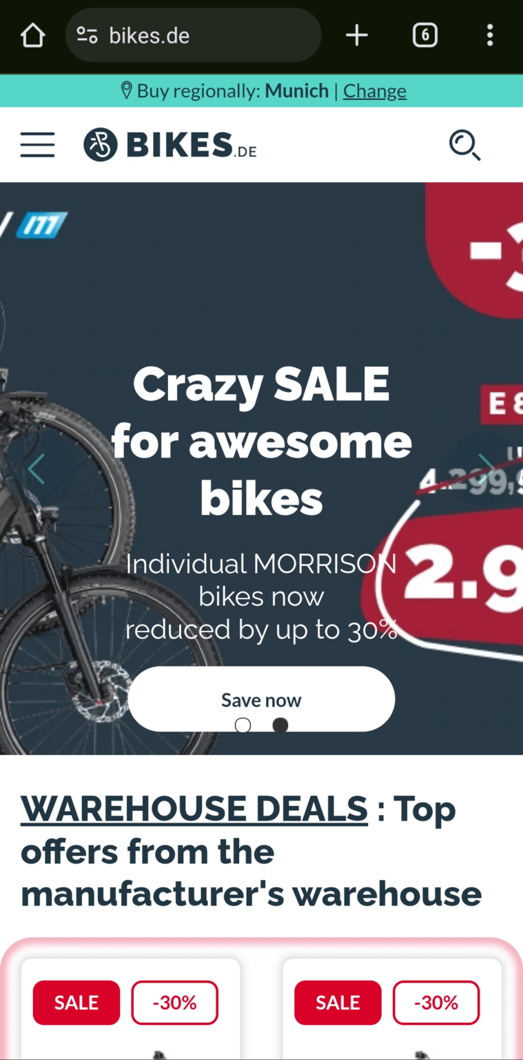 Ist diese Website sicher für den Kauf von E-Bikes?