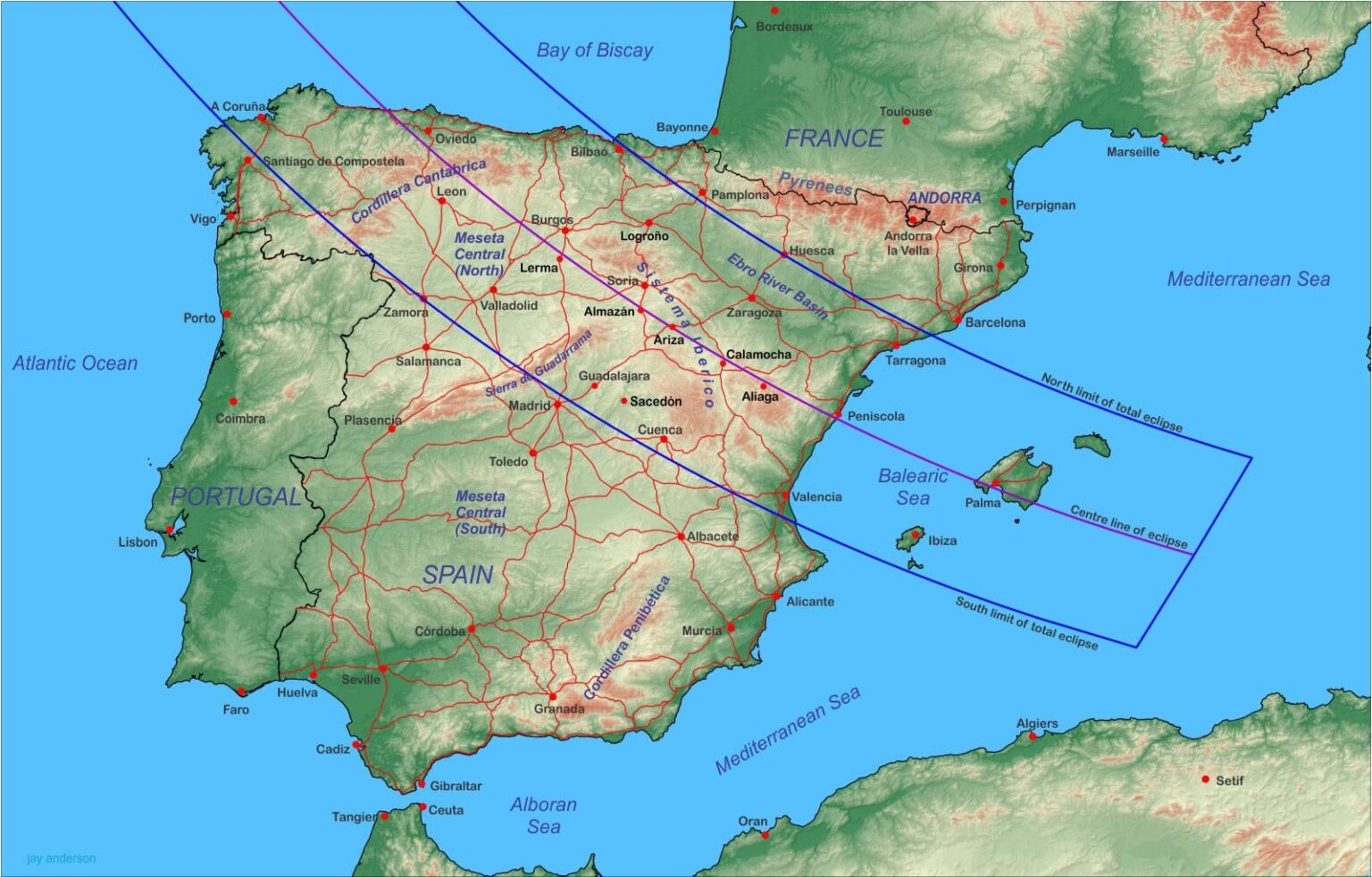 Suche nach einem ländlichen Rückzugsort zur Miete in Nordspanien für die Sonnenfinsternis 2026