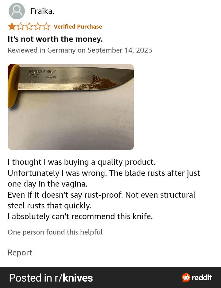 Kein Qualitätsmetall