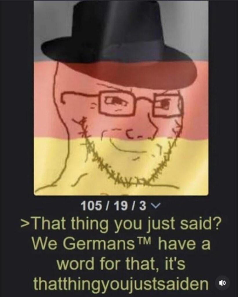 mein Freund hat mir gerade dieses Meme geschickt