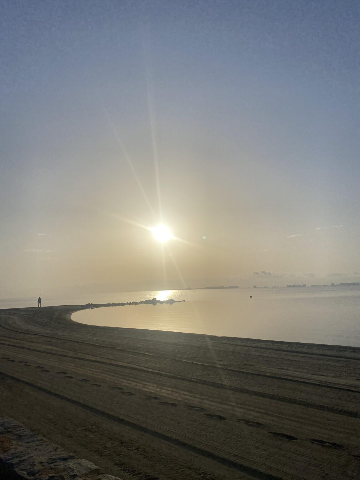 Die beste Aussicht, wenn Sie aufwachen... an der Küste Murcias