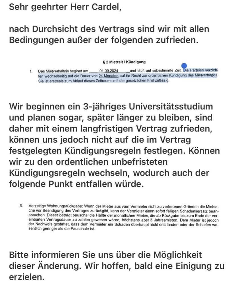 Ist es normal, dass der Vermieter eine befristete Miete verlangt, oder werde ich betrogen? Ist es normal, dass der Vermieter eine befristete Miete verlangt, oder werde ich betrogen?