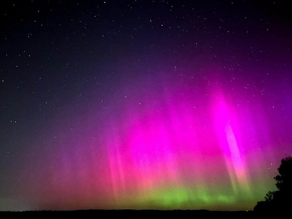 Aurora in Brandenburg