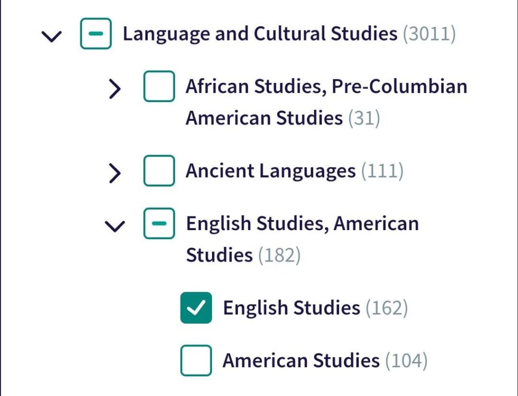 Werden Englische Sprache und Literatur für die Zulassung zu einer deutschen Universität als Studienfach im Zusammenhang mit Wirtschaftswissenschaften berücksichtigt? Werden Englische Sprache und Literatur für die Zulassung zu einer deutschen Universität als Studienfach im Zusammenhang mit Wirtschaftswissenschaften berücksichtigt?