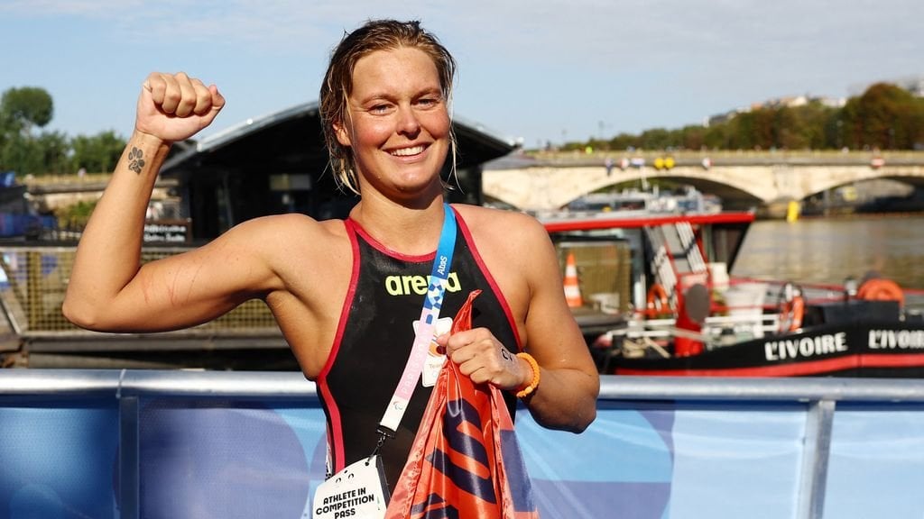 Van Rouwendaal gelingt erneut ein Sieg über die olympischen 10 Kilometer, Gold in der Seine