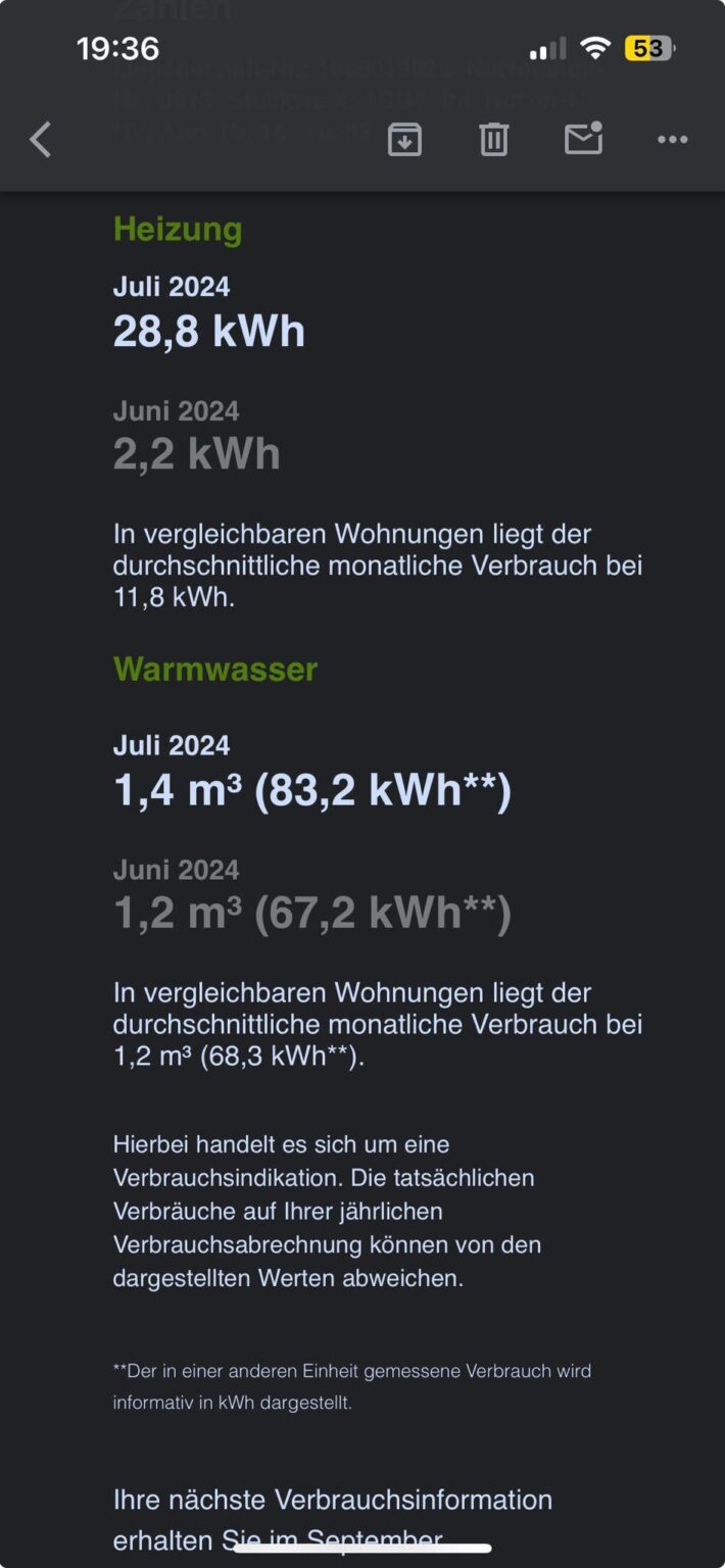 Verwirrung beim Heizkostenverbrauch Verwirrung beim Heizkostenverbrauch