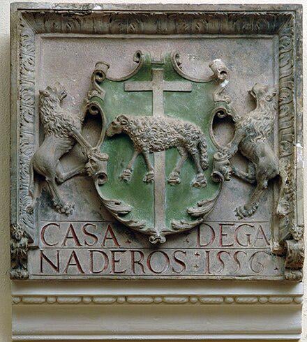 Casa de Ganaderos de Zaragoza, das älteste Unternehmen Spaniens, gegründet 1218 von Jaime I. von Aragón.
