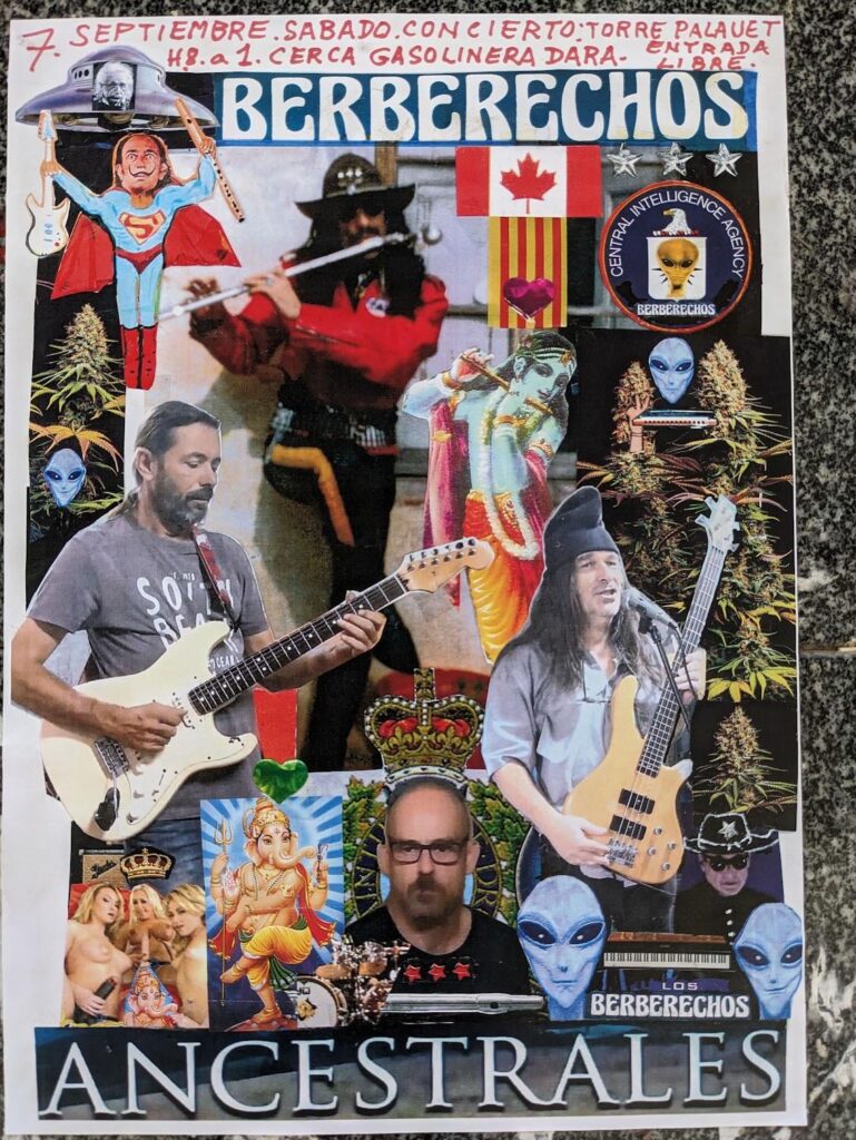 Herzmuscheln der Vorfahren. Das WTF-Musikgruppenplakat, das ich je in meinem Leben gesehen habe