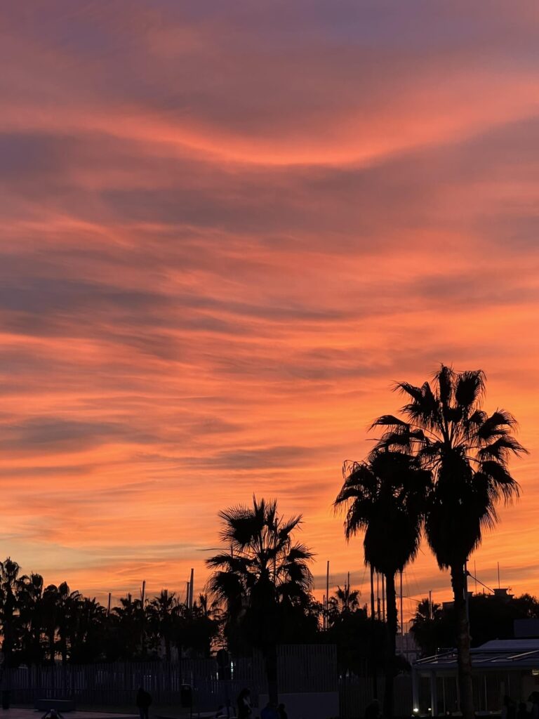 Abend in Valencia.