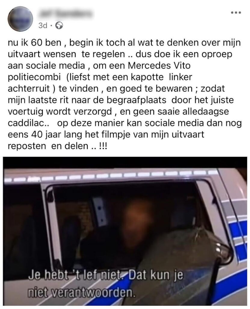 Gesucht: Mercedes Vito Combi mit kaputter Heckscheibe