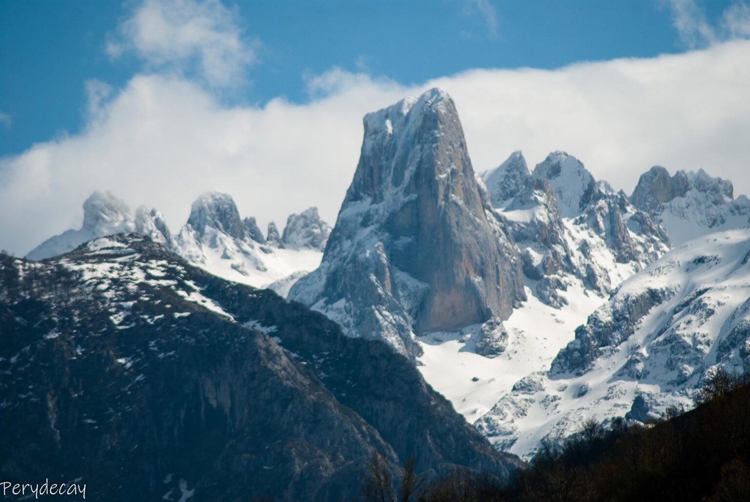 Naranjo de Bulnes oder Urriello, Picos de Europa, Asturien.