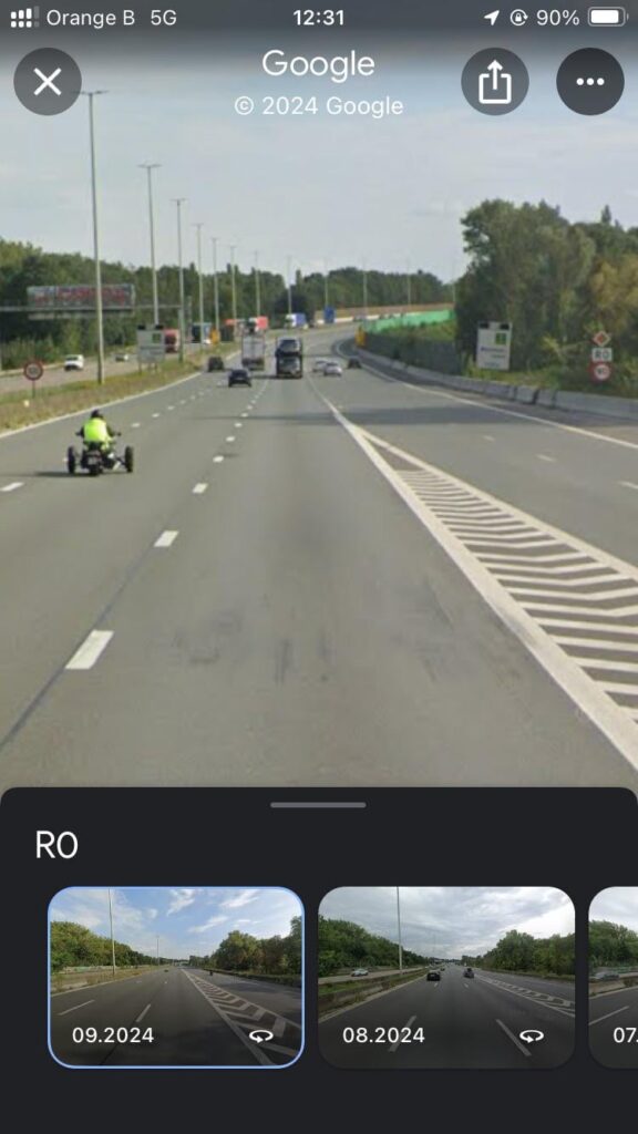 Aktuelle Geschwindigkeitsbegrenzung auf der R0 Brüssel Aktuelle Geschwindigkeitsbegrenzung auf der R0 Brüssel