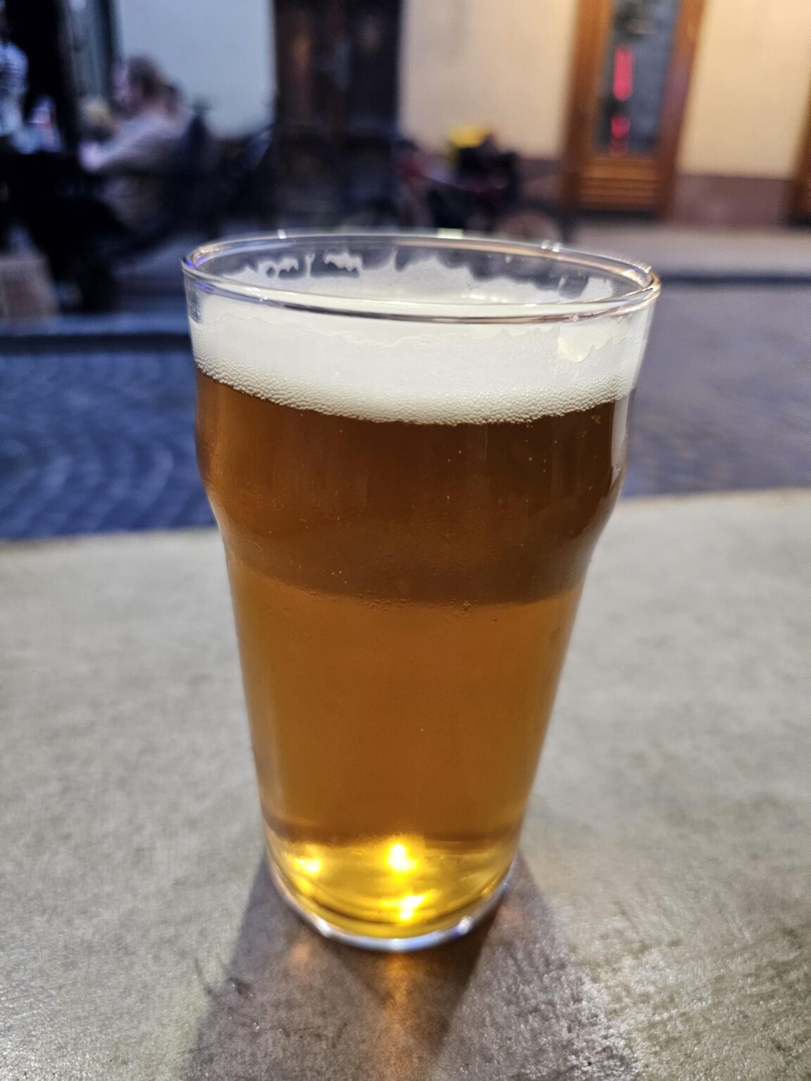 Drinking Hoegaarden @ Ukraine