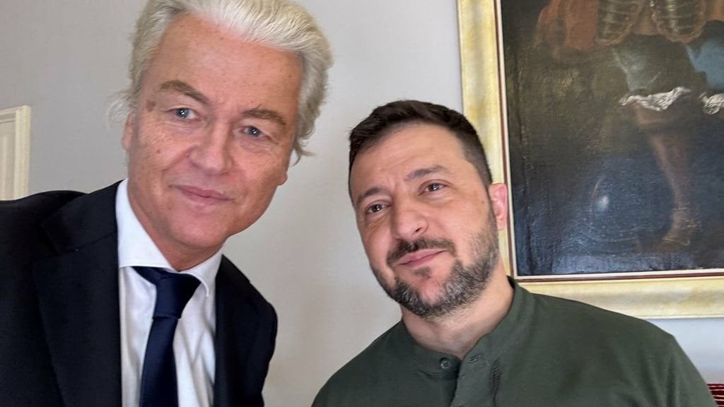 Wilders trifft Selenskyj: „Korruption diskutiert“