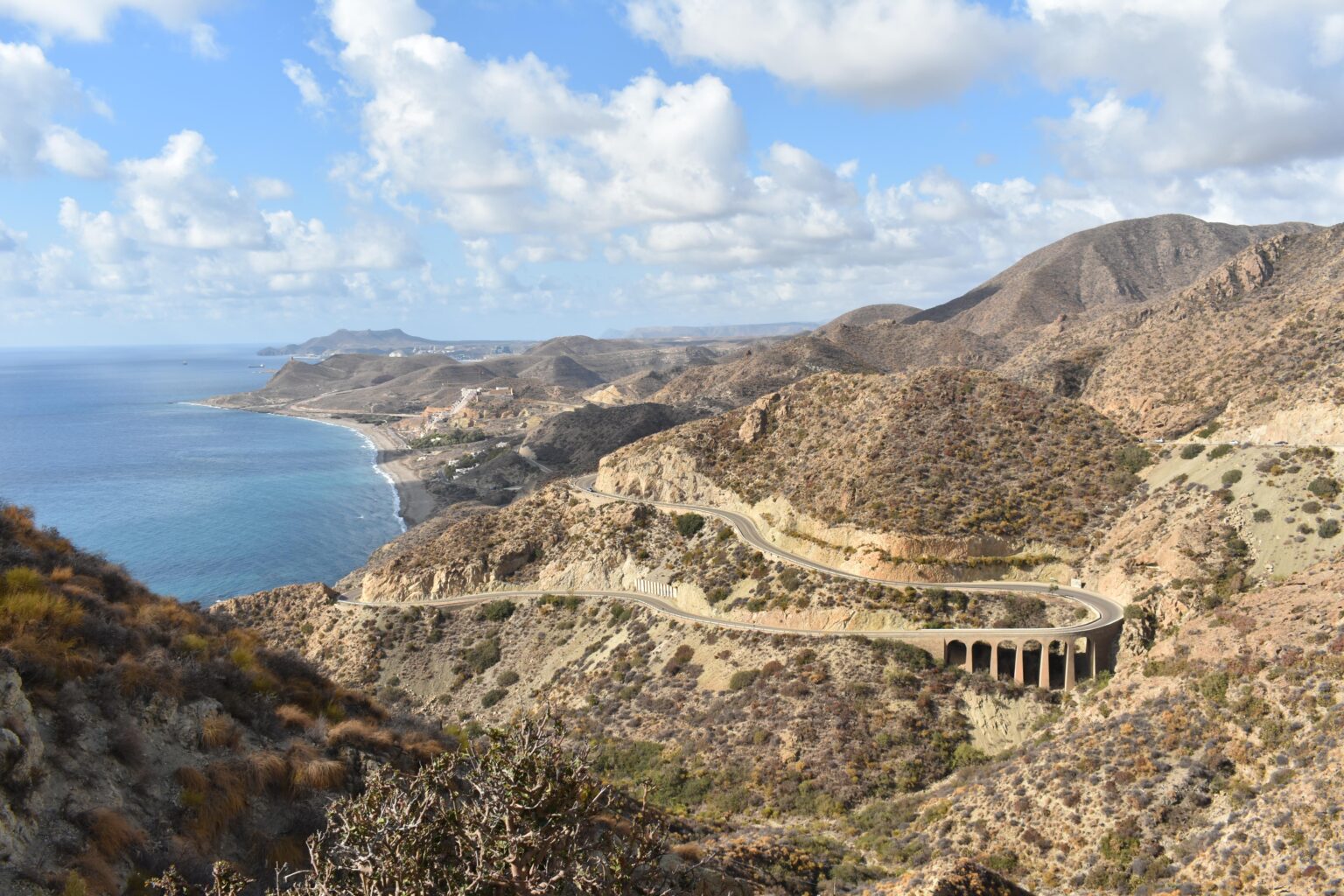 Mirador de la Granatilla, in der Nähe von Carboneras, Almería.