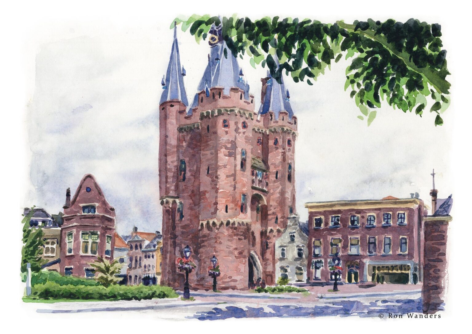 Der Sassenpoort in Zwolle