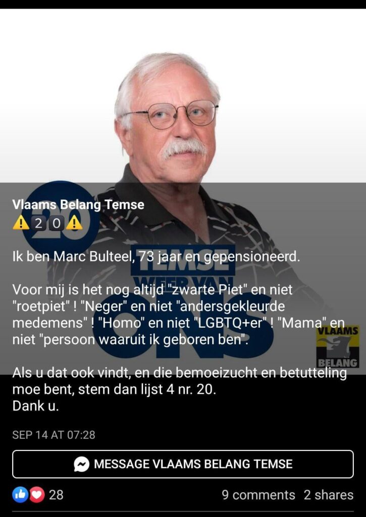 Wie viele verdammte Male muss diese Partei offen rassistisch sein, bevor sie verboten wird!