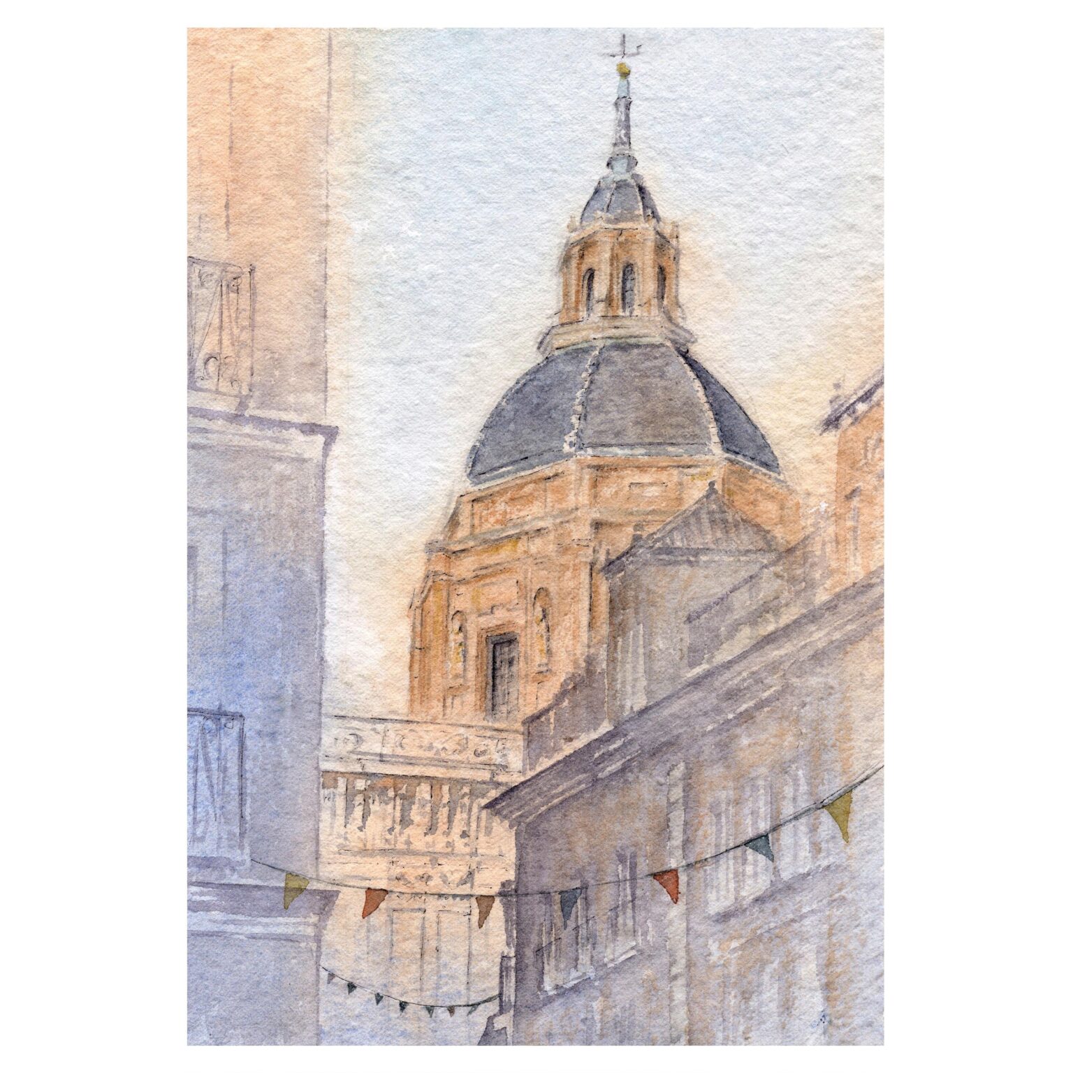 Kirche San Andrés in Madrid