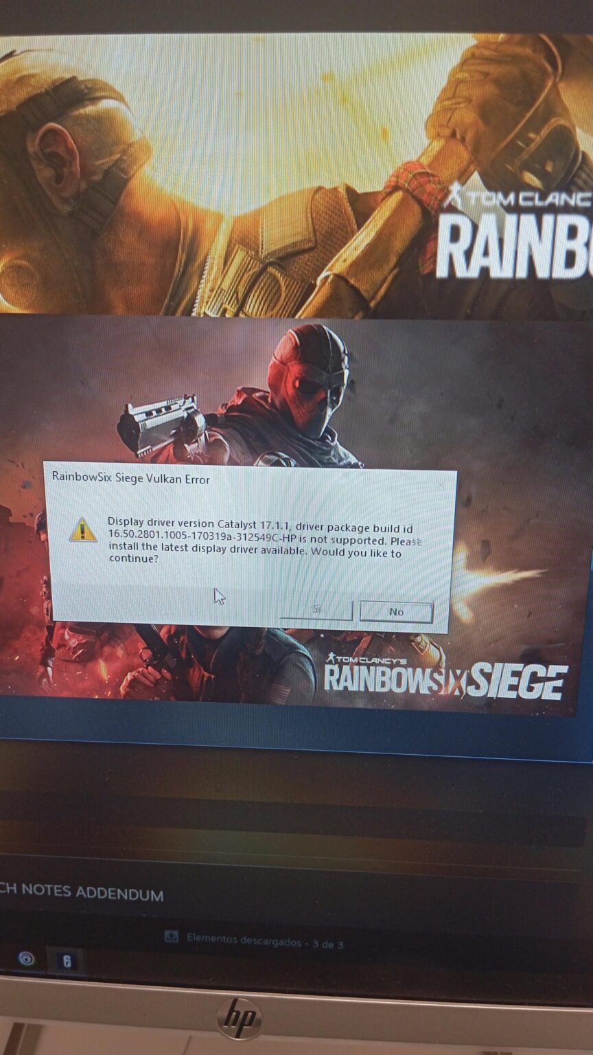 Was kann ich tun, wenn ich dies bekomme, wenn ich den R6 öffne?
