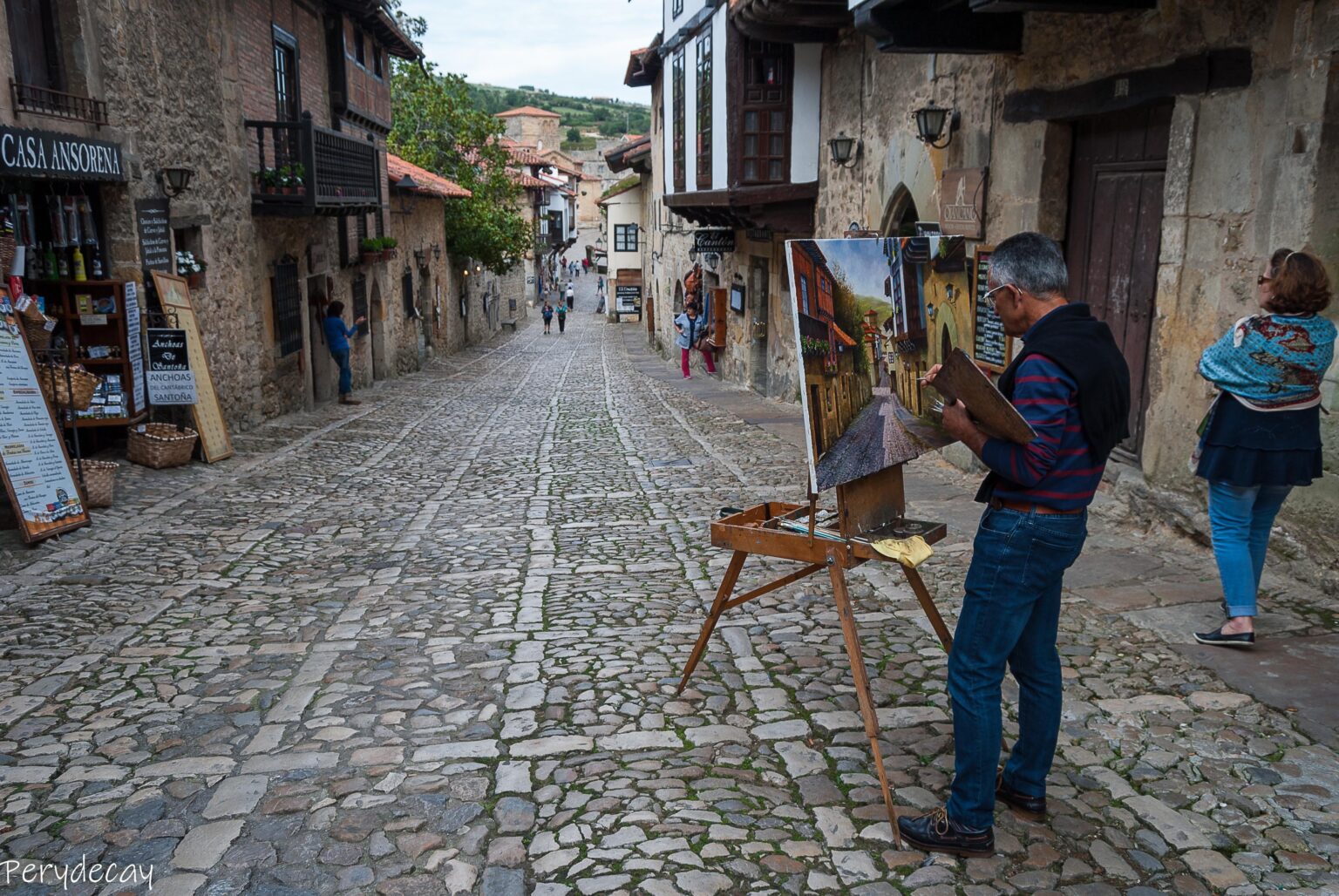 Santillana del Mar, Kantabrien.
