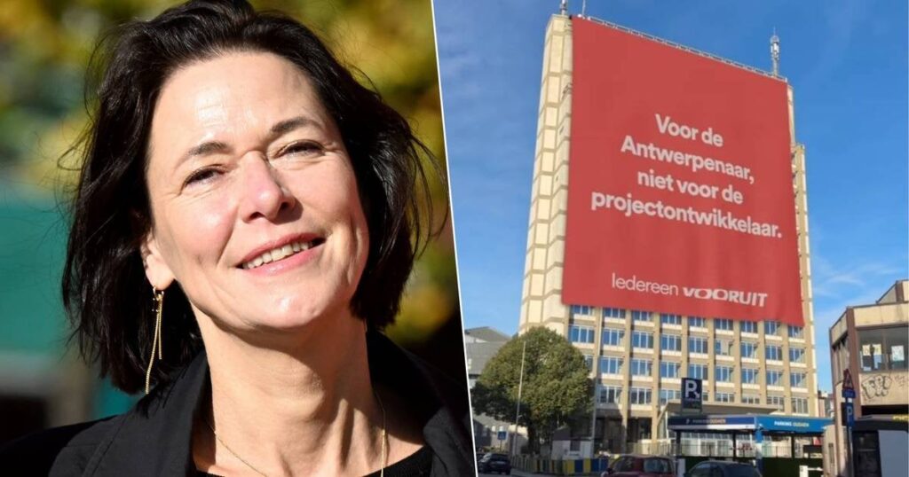 Projektentwickler fordert 15.000 Euro wegen „rechtswidriger“ Verwendung des Oudaan-Fotos während der Vooruit-Kampagne