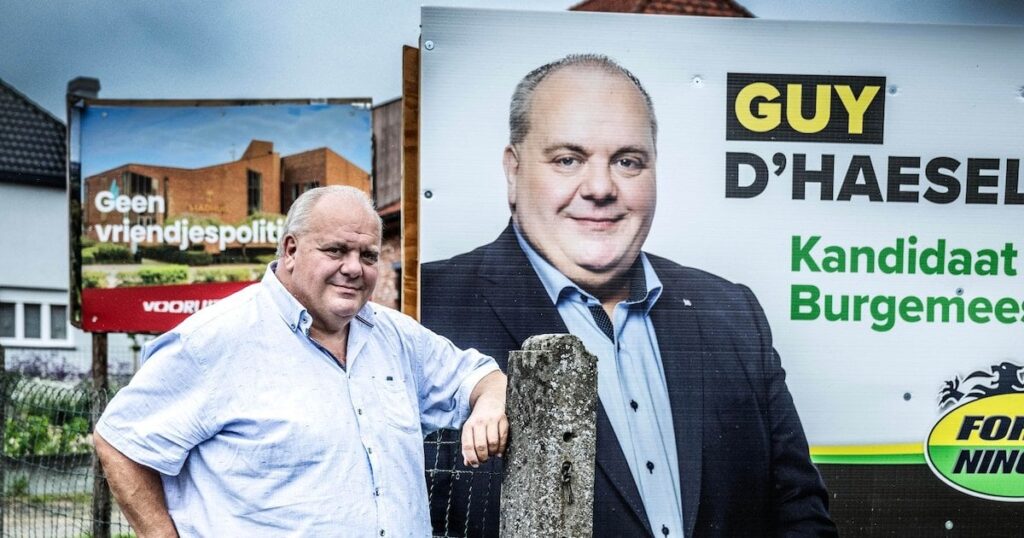 „Wenn ich Marc Van Ranst treffe, weiß ich nicht, was ich mit ihm machen soll“: Guy D'haeseleer greift nach der Schärpe des Bürgermeisters
