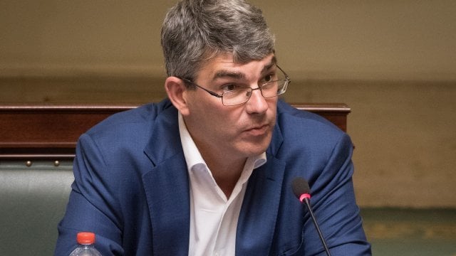 Der neue N-VA-Ratsmitglied von Urban Development, Johan Klaps, ist selbst im Immobilienbereich Antwerpen aktiv