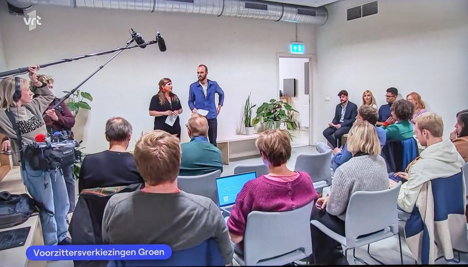 Bluescreen des Todes im VRT Journaal
