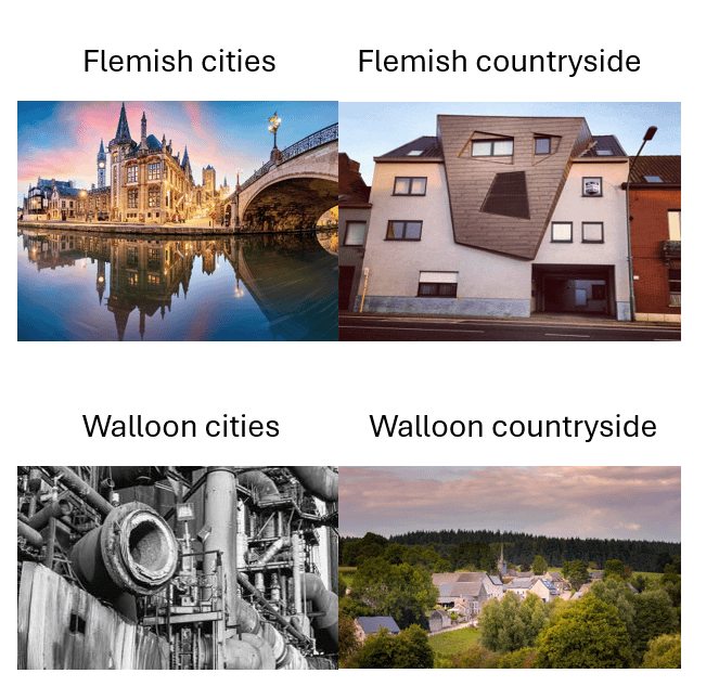 Die Dualität Belgiens