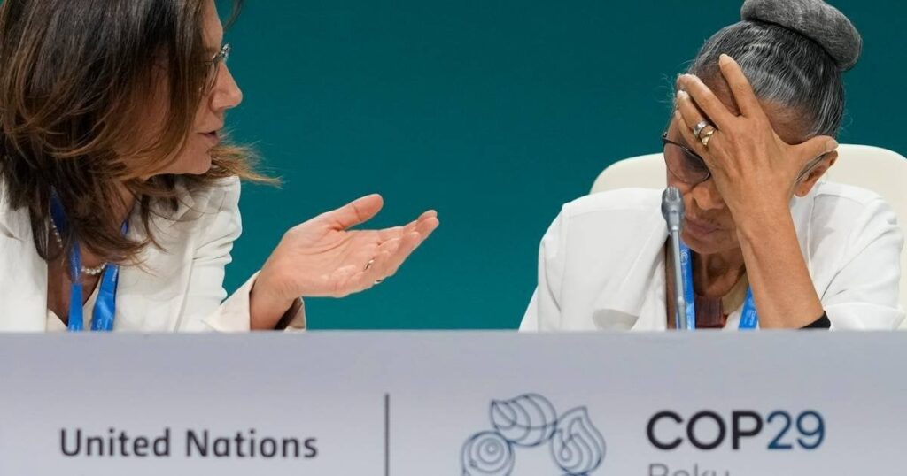 Erleichterung beim Klimagipfel COP29: Einigung über „mindestens 300 Milliarden“ Klimagelder für Entwicklungsländer bis 20235