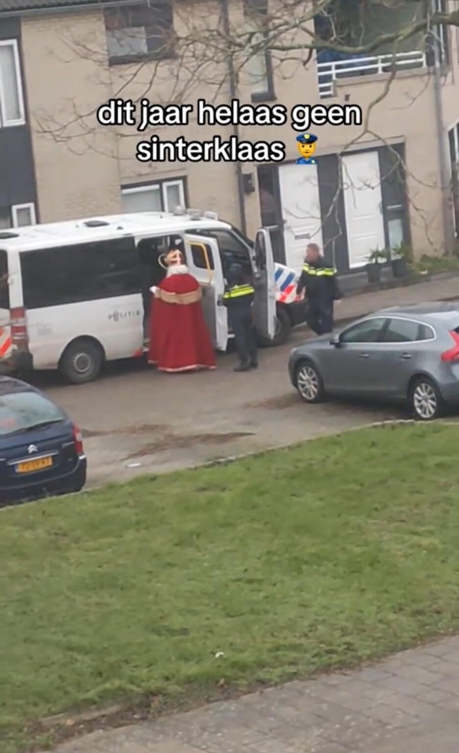 Sinterklaas wurde beauftragt