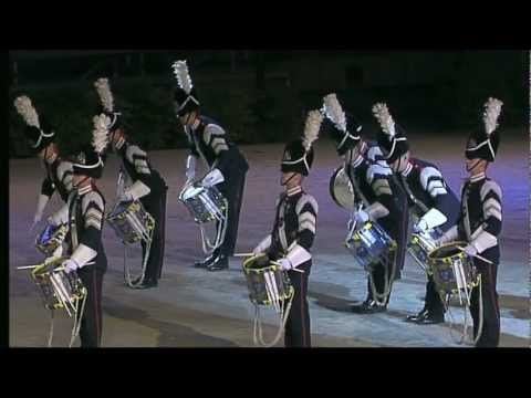 Der letzte Auftritt des Trommlerkorps der schwedischen Armee