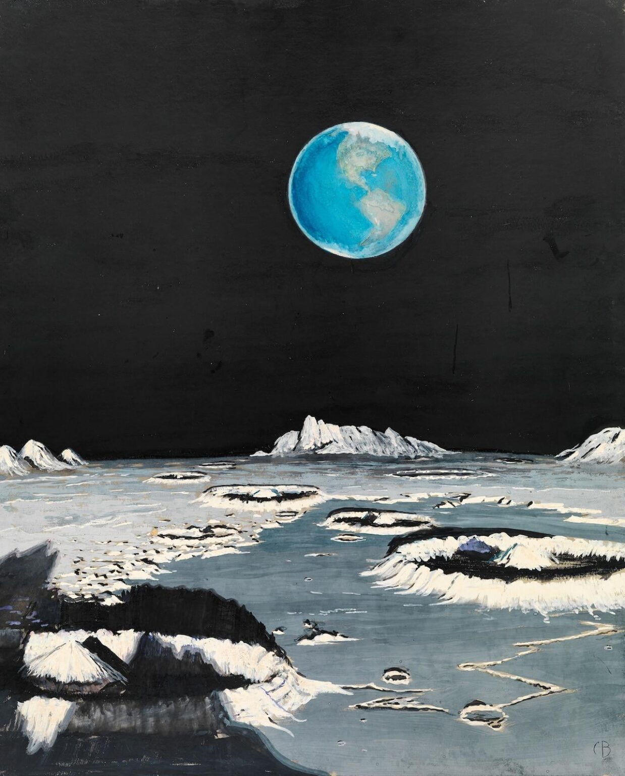 Charles Bittinger – Die Erde vom Mond aus gesehen (1939)