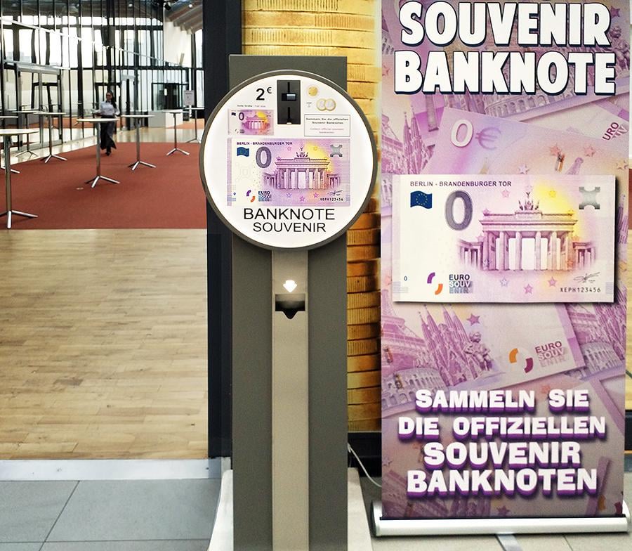 Gent-Euro-Souvenirschein