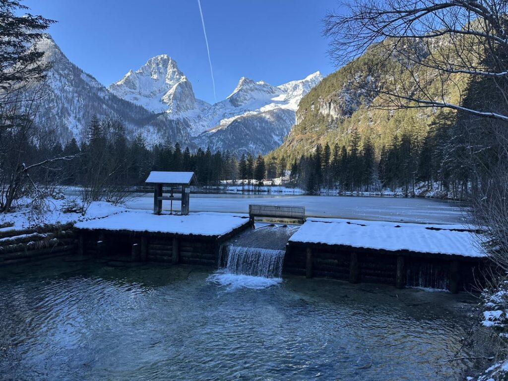 Schiederweiher im Winter