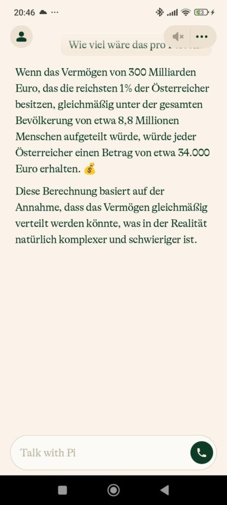 Wenn man das Vermögen der reichsten 1% aufteilen würde… Wenn man das Vermögen der reichsten 1% aufteilen würde...